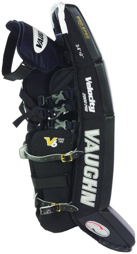 Vaughn Velocity V6 2000 "Vintage Graphic" Pro Leg Pads - Image 2