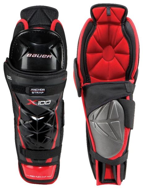 Bauer Vapor X100 Sr Shin Guard