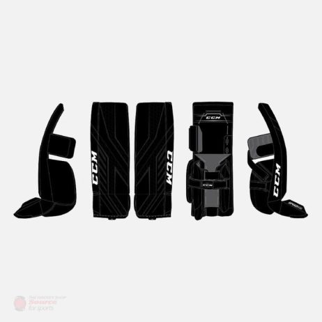 CCM Axis 1.5 Junior Goalie Leg Pads- Source Exclusive - Image 2