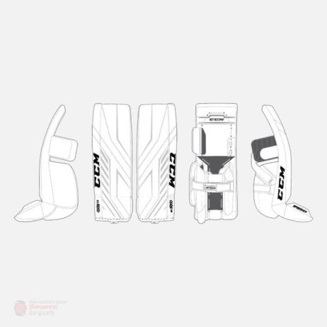 CCM Axis 1.9 Senior Goalie Leg Pads- Source Exclusive - Image 4