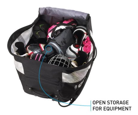 Grit Cube Junior Hockey Wheel Bag- Accessory Panel - Image 4