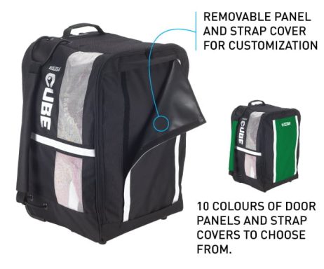 Grit Cube Junior Hockey Wheel Bag- Accessory Panel - Image 6