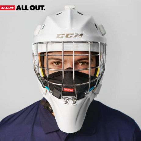 CCM Game On Hockey Face Mask- Goalie - Image 2