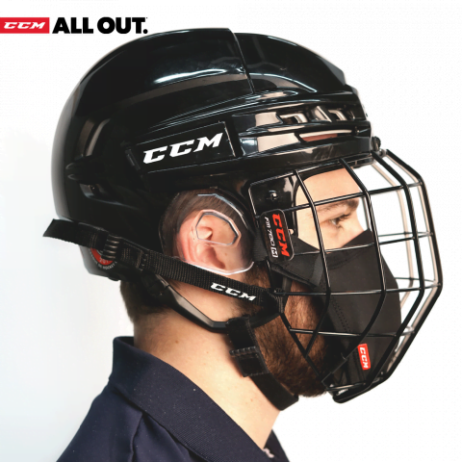 CCM Game On Hockey Face Mask- Player - Image 3