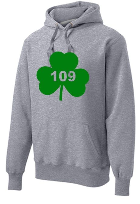 Arlington K Of C Heavyweight Hooded Sweatshirt- Shamrock