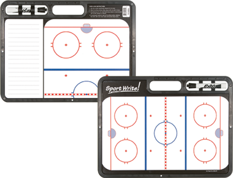 Sport Write Hockey Coaches Dry Erase Board - Image 3