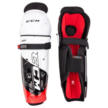 CCM Jetspeed FT485 Junior Hockey Shin Guards