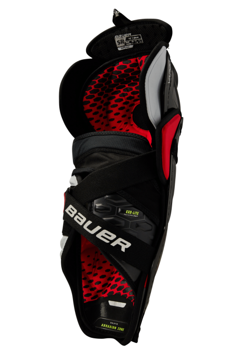 Bauer Vapor Hyperlite Senior Hockey Shin Guards - Image 2