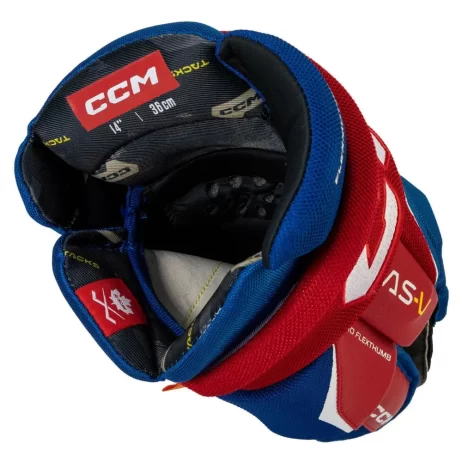 CCM Tacks AS-V Senior Hockey Gloves - Image 3