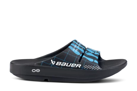 Bauer Hockey OOFOS Sport Recovery Slides- The Skeleton - Image 4