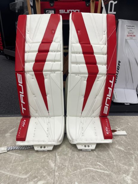 True Catalyst PX3 Pro Goalie Leg Pads- Canadian Made - Image 7