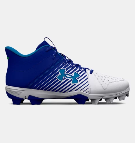 Under Armour Leadoff Mid Youth Baseball Cleats - Image 6