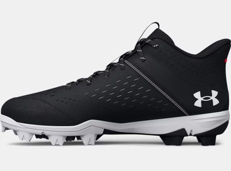 Under Armour Leadoff Mid Youth Baseball Cleats - Image 4