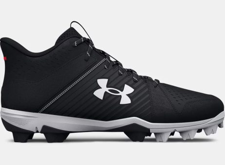 Under Armour Leadoff Mid Youth Baseball Cleats