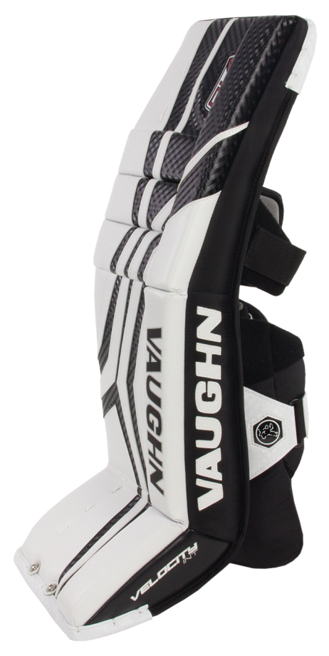 Vaughn Velocity V10 Intermediate Goalie Leg Pads - Image 3