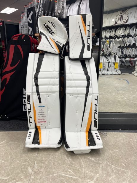 True L12.2 Pro Goalie Full Set- NHL Pro Stock (Jeremy Swayman)