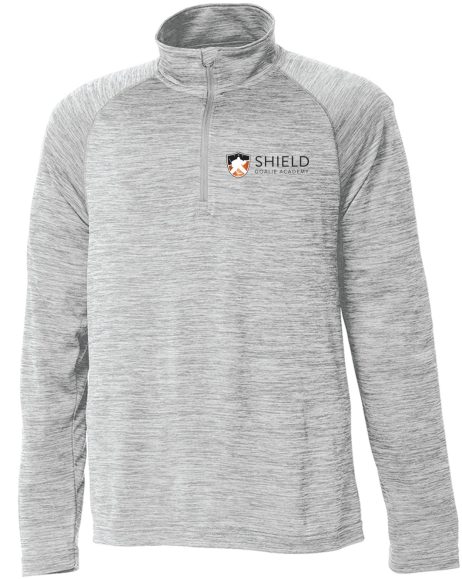 Shield Goalie Academy 1/4 Zip Performance Top- Adult & Youth