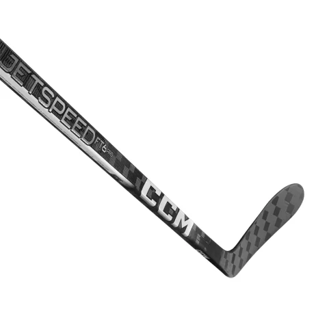 CCM JetSpeed FT6 Pro Limited Edition Chrome Junior Hockey Stick - Image 2