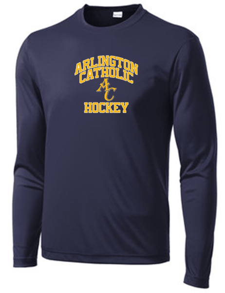 Arlington Catholic Hockey LS Performance T-Shirt