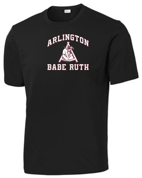 Arlington Babe Ruth Short Sleeve Performance T-Shirt