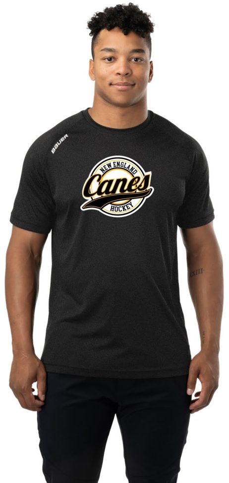 New England Canes Bauer Team Tech Tee Youth & Adult